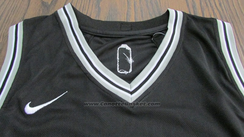 Maglia Bambino San Antonio Spurs Kawhi Leonard #2 2017-18 Nero